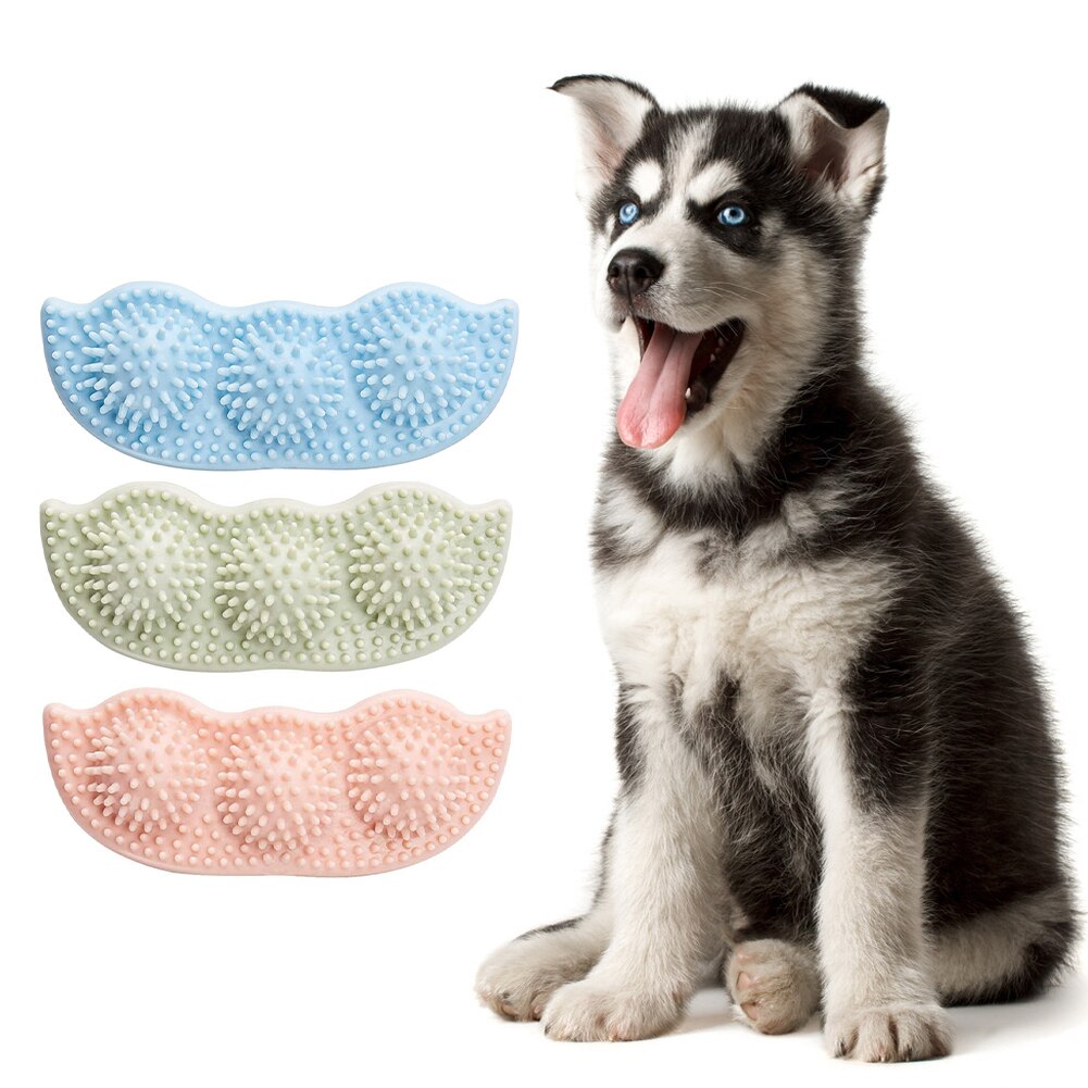 Bit-leksak som är bra för hundens tänder i 3 olika färger.